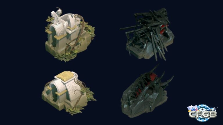 Barracks giúp làm tăng sức mạnh cho creep sau khi bị phá