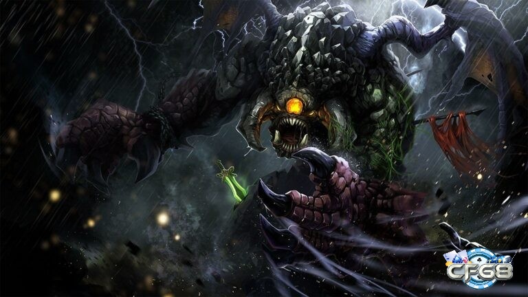 Roshan là quái khủng nhất game, bạn không thể độc lập tiêu diệt được nó