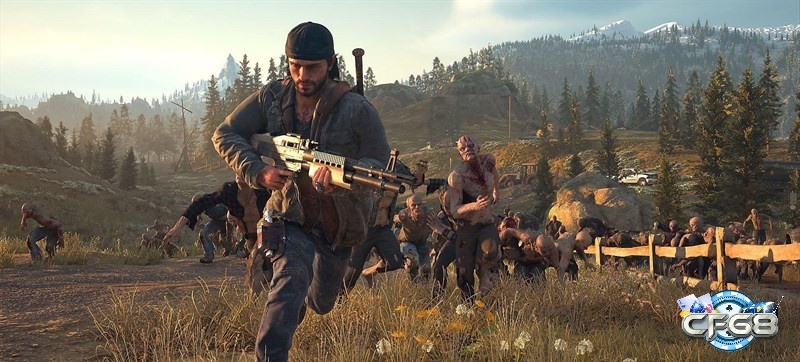 Người chơi trong Days Gone có thể tận dụng nhiều loại vũ khí khác nhau để đối phó với những đàn xác sống đông đảo