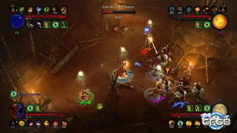 Diablo III là game nhập vai hành động với hệ thống nhân vật đa dạng và cơ chế cày cuốc hấp dẫn