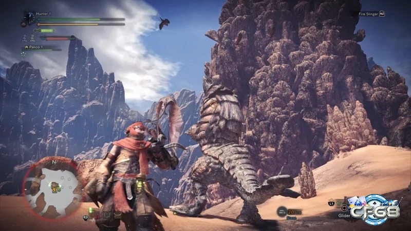 Cuộc săn quái vật kịch tính trong Monster Hunter: World với cơ chế chiến đấu chuyên sâu và hệ thống trang bị đa dạng