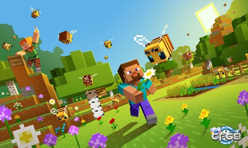 Game online sinh tồn Minecraft là một tựa game thế giới mở nổi tiếng được nhiều game thủ yêu thích