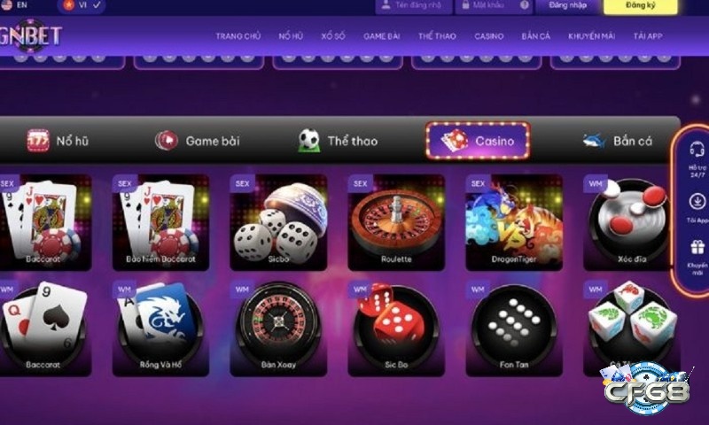 Đặc điểm nổi bật của Gnbet