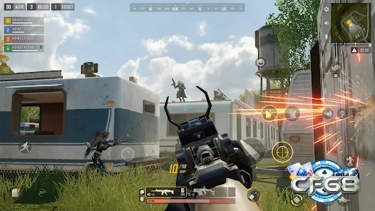 Hình ảnh giao diện trong PUBG Mobile: New State với đồ họa hiện đại