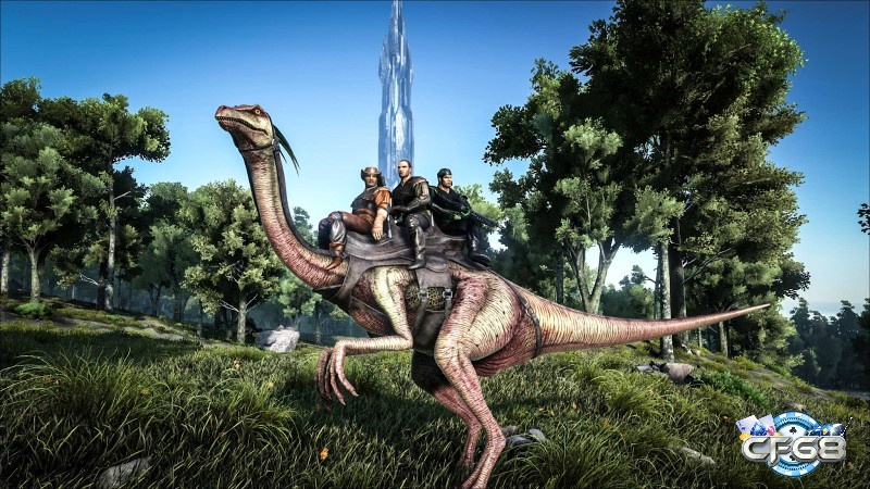 ARK: Survival Evolved – tựa game thế giới mở đầy thử thách, nơi bạn có thể thuần hóa khủng long và chiến đấu để sinh tồn!
