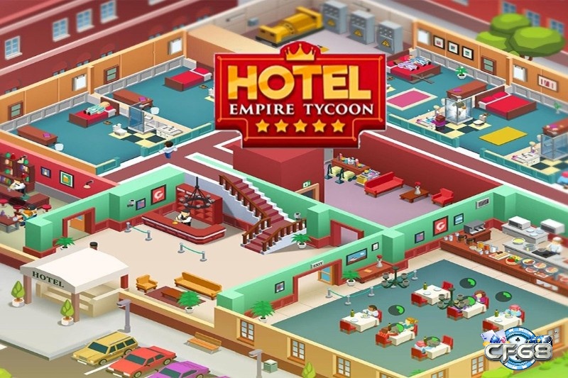Hotel Empire Tycoon là game thử thách khả năng quản lý của game thủ