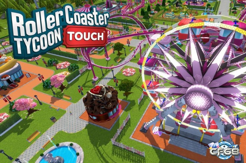 RollerCoaster Tycoon Touch là game mô phỏng thú vị