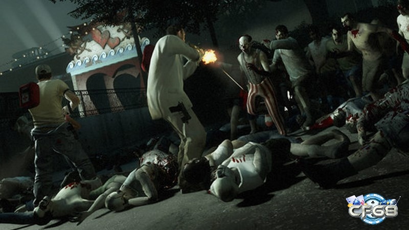 Left 4 Dead 2 mang đến những trận chiến đầy kịch tính giữa con người và lũ zombie khát máu.