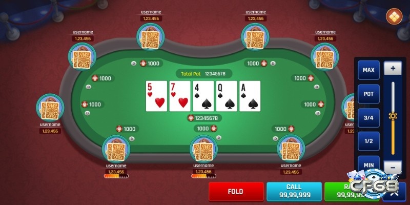 Quy định các vòng chơi trong cách chơi Poker cơ bản