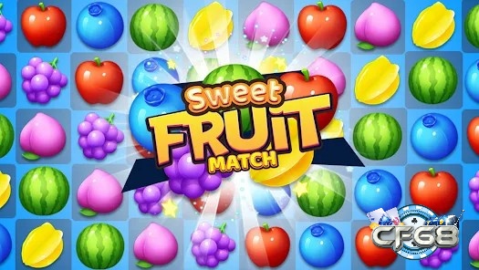 Game Fruit Party có đồ họa theo phong cách hoạt hình rực rỡ và đẹp mắt