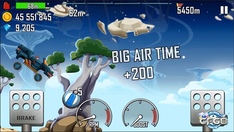 Hill Climb Racing là lựa chọn vui vẻ cho mọi nhà, mọi lứa tuổi