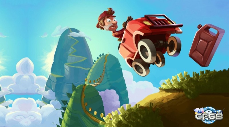 Giải trí không ngừng, không cần internet với Hill Climb Racing