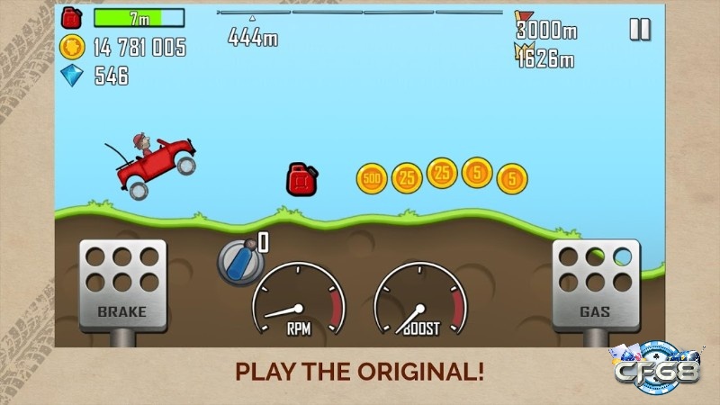 Chinh phục Hill Climb Racing mượt mà trên mọi thiết bị