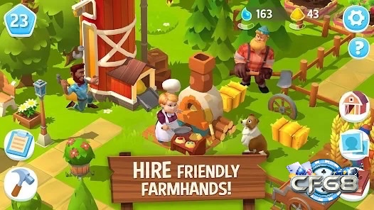 Farmville 3 – Game nông trại với đồ họa mới và hệ thống chăn nuôi đa dạng