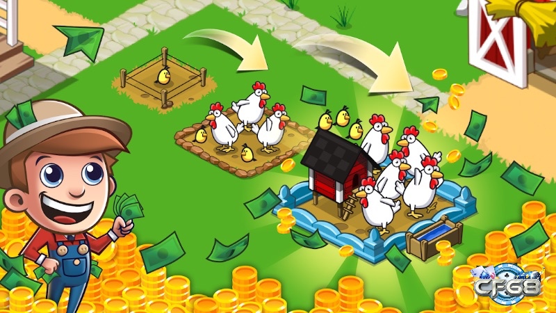 Idle Farming Empire – Game nông trại tự động hóa dành cho người chơi bận rộn