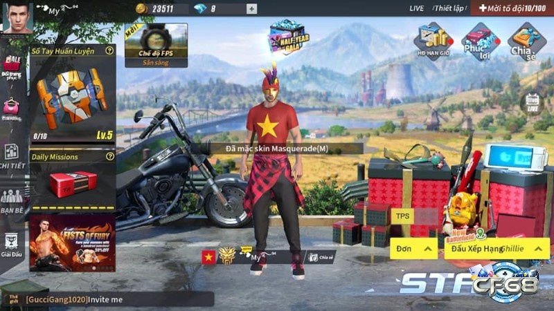 Cộng đồng game thủ tham gia trận đấu game online nhiều người chơi trên mobile