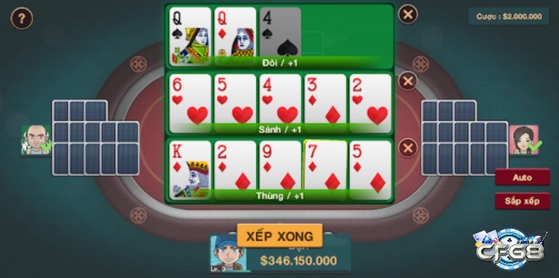 Tận dụng sức mạnh từng chi bài để xoay chuyển cục diện trận đấu